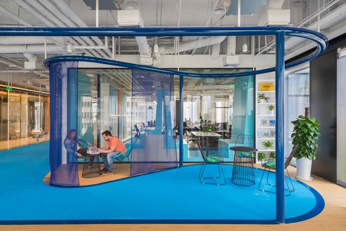 上海閔行辦公室裝修旅游服務(wù)公司辦公室